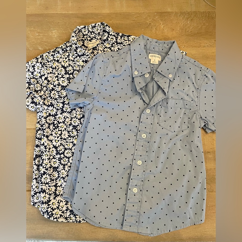 Crewcuts Short Sleeve Button Downs